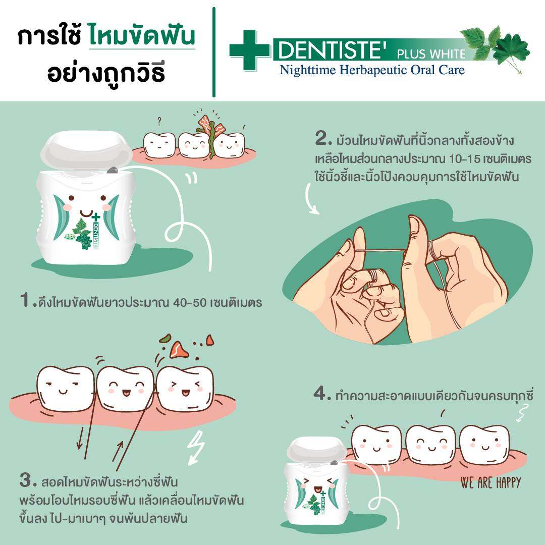 ไหมขัดฟัน Dentiste'