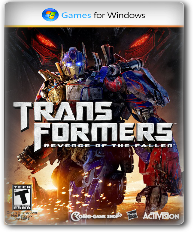 แผ่นเกม PC Game  Transformers Revenge of the Fallen - เกมคอมพิวเตอร์