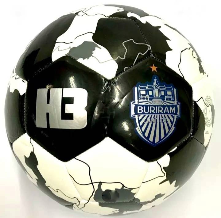 ลูกฟุตบอลหนังเย็บ H3 SPORT บุรีรัมย์ ยูไนเต็ด BURIRAM UNITED 2020