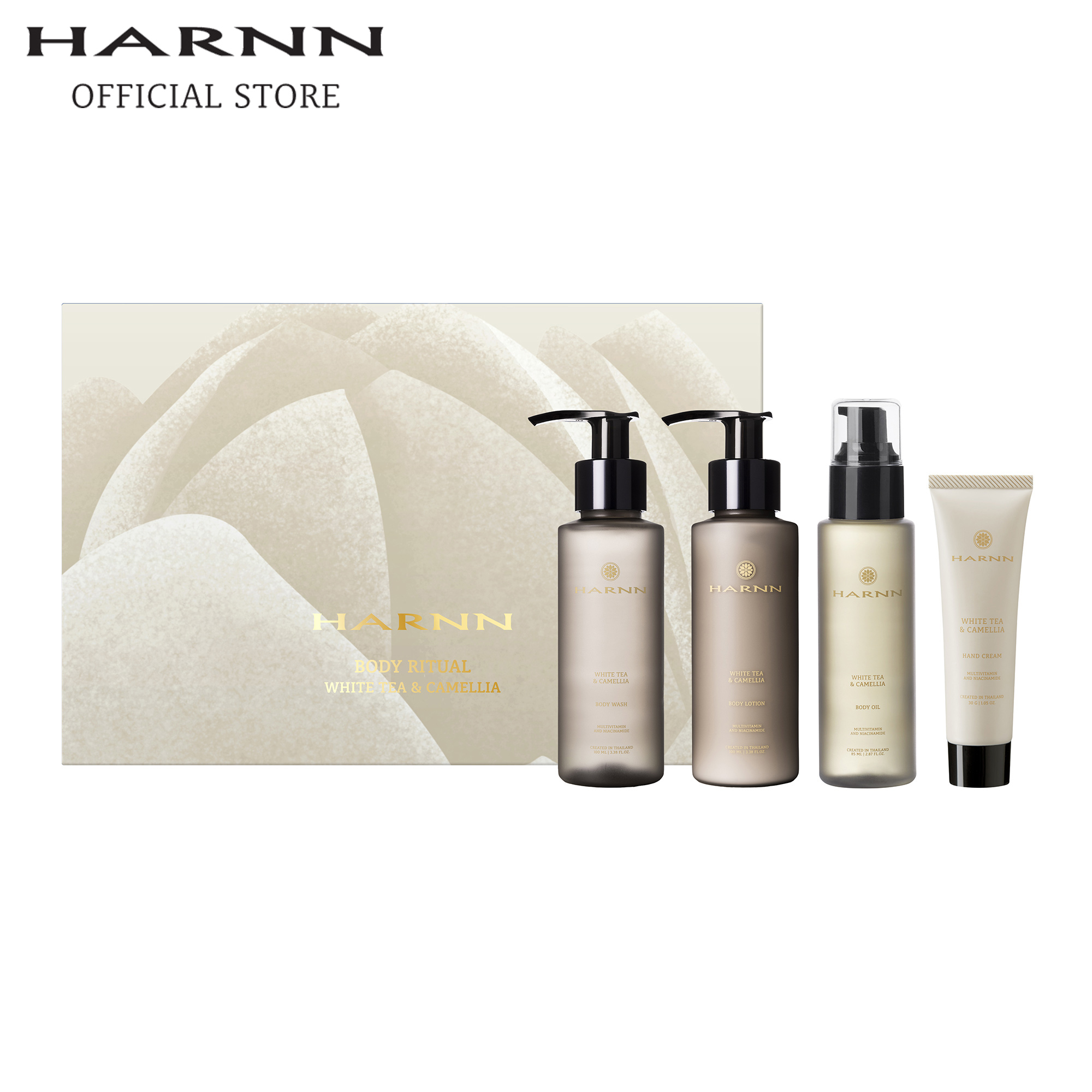 HARNN SOULFUL CELEBRATION EXPLORER SET WHITE TEA & CAMELLIA