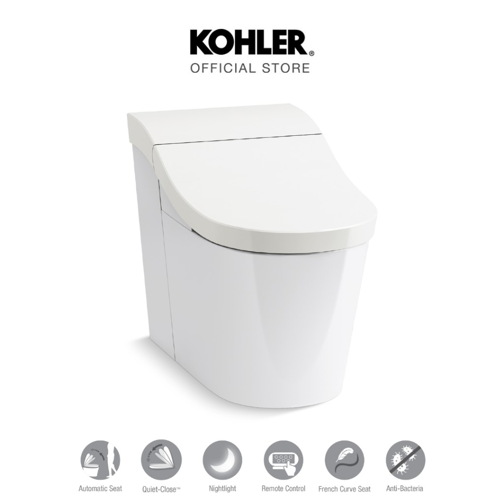 KOHLER (Pre-Order 7-14 days) Innate intelligent toilet (Moonlight white) "Free Installation" K-8340X-2EXWT-0 ราคา 60,990 บาท*ส่งฟรี