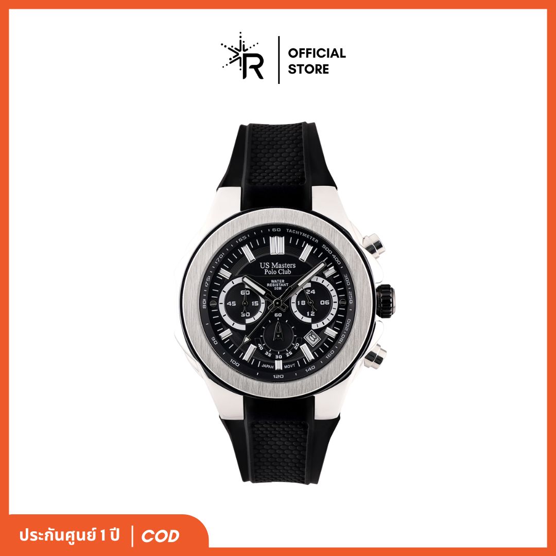 [สินค้าใหม่] US MASTER นาฬิกาข้อมือผู้ชาย โครโนกราฟ บอกวันที่ SPEEDMASTER ประกัน 1 ปี USM-EA04 ราคา 2,899 บาท*ส่งฟรี