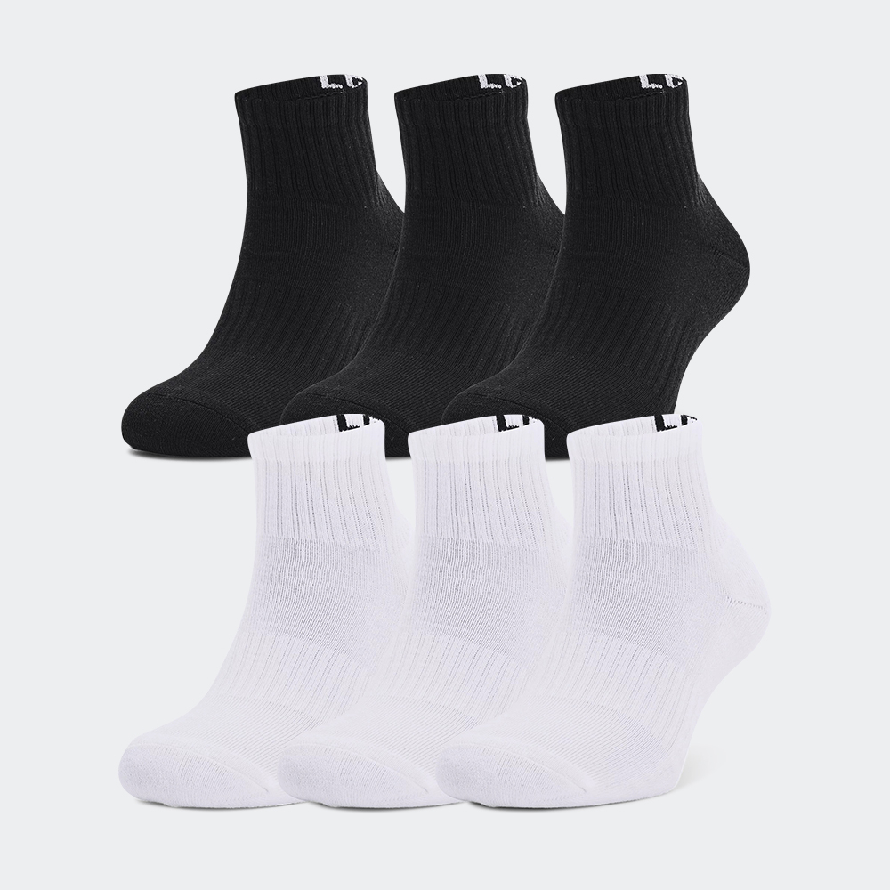 UNDER ARMOUR ถุงเท้า ผู้ใหญ่ รุ่น UA Core Quarter 3pk/ 1358344 ราคา 466 บาท*ส่งฟรี