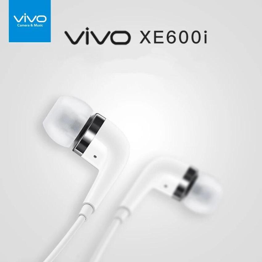 หูฟัง VIVO แท้100% Earpods XE600 หูฟังแท้ 3.5mm Orginal. รับประกัน1ปี V9 V7+ V7 V5s V5Lite V5Plus V5 V3Max V3 Y85 Y81 Y71 Y65 Y55s Y53 Y55 Y21 Y51 Y35 Y37 Y31L X21