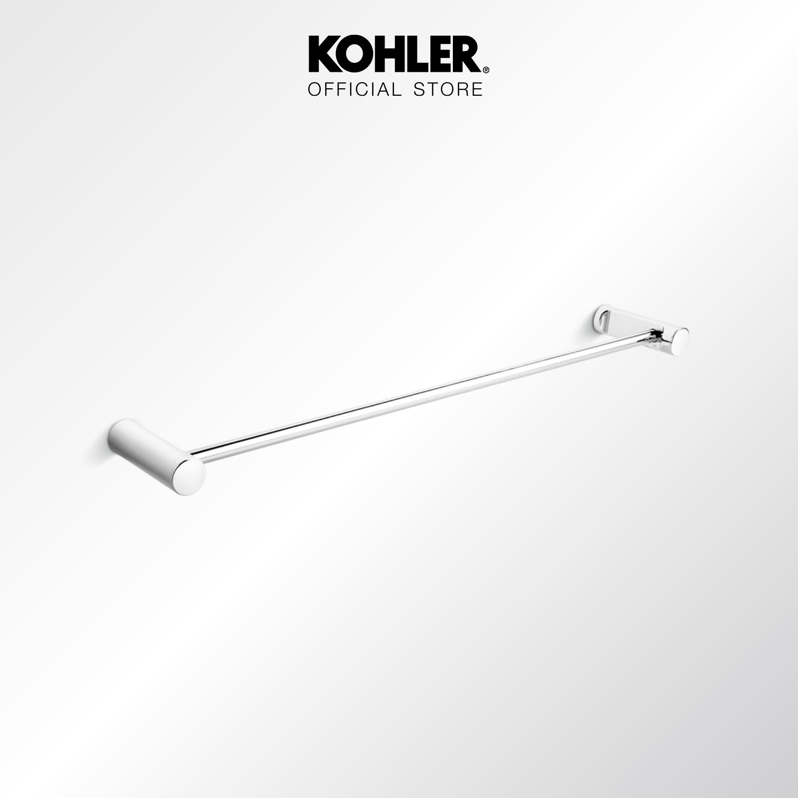 Kohler JULY 18 TOWEL BAR โคห์เลอร์ ราวแขวนผ้าเดี่ยว18 ติดผนัง รุ่นจูลายน์ K-9314T-CP (ราวแขวนผ้า,ห้องน้ำ,ที่แขวนติดผนัง) ราคา 1,420 บาท*ส่งฟรี