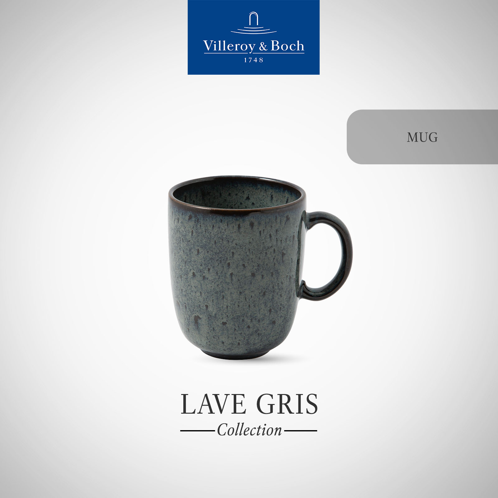 Villeroy & Boch - Lave Gris Mug 340ml. ราคา 1,400 บาท*ส่งฟรี