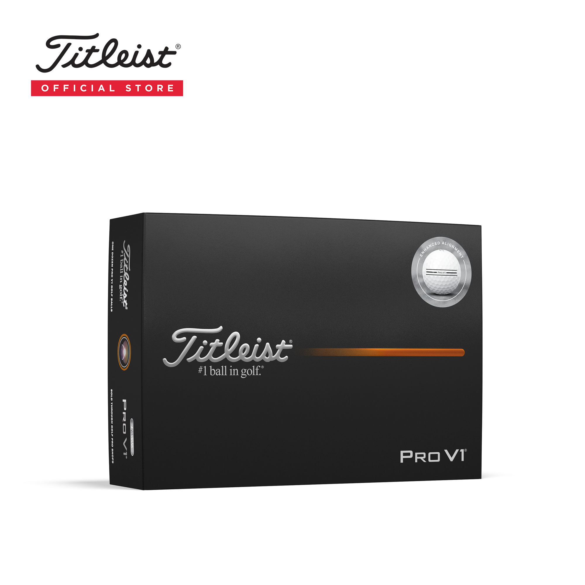 2025 Titleist Pro V1® Golf Balls Enhanced Alignment ราคา 2,120 บาท*ส่งฟรี