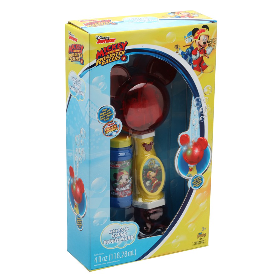 mickey and the roadster racers bubble wand