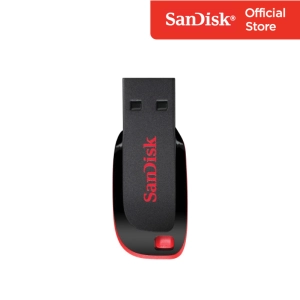 สินค้า SanDisk 64GB Flash Drive Cruzer Blade CZ50 (Black/Red) ( แฟลชไดร์ฟ  usb  Flash Drive )
