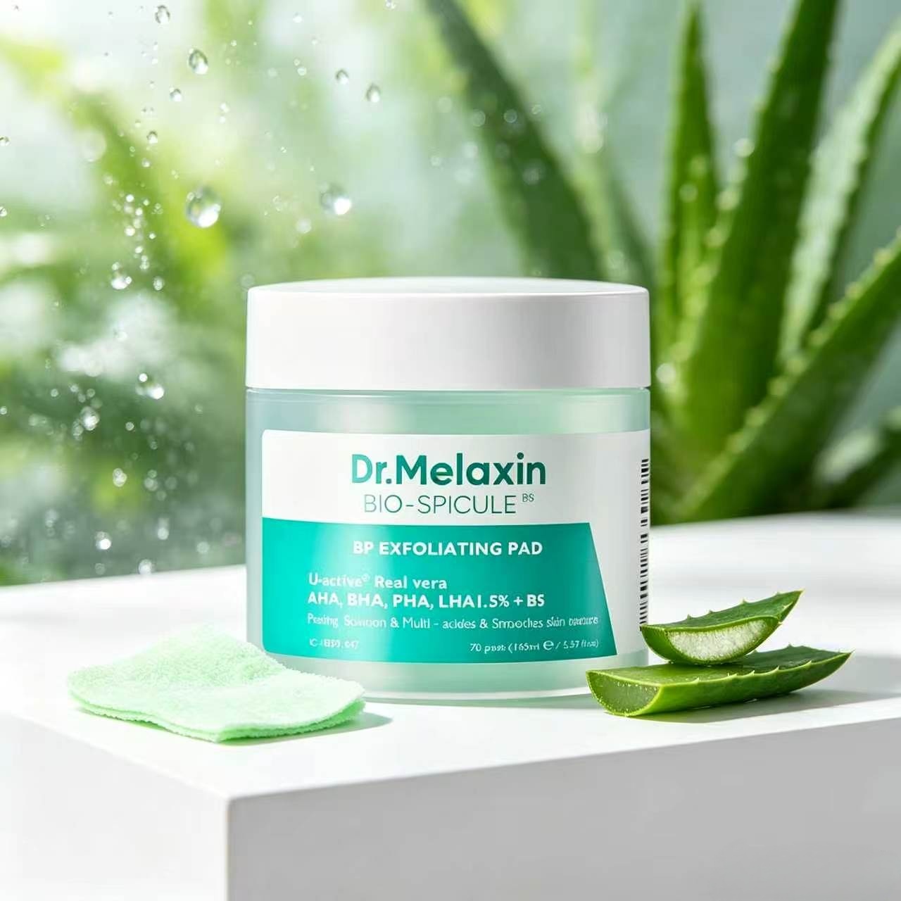 Dr. Melaxin Bp Acid Skin Care Pads, 70 Pads (165ml), Long-Lasting Size. Imported from Korea, Combines 4 Types of Acids + Biospiral to Help Clean. Controls Oil, Brightens Skin Condition, Suitable for Regular Skin Care. ราคา 518 บาท*ส่งฟรี