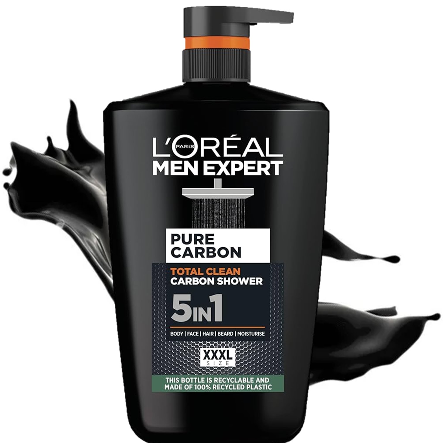 L'Oreal Men Expert 5in1 Pure Carbon Shower Gel 1 Litre เจลอาบน้ำกลิ่นหอมสดชื่นพิเศษสำหรับผู้ชายสินค้านำเข้าจากออสเตรเลียของแท้พร้อมส่ง ราคา 1,850 บาท*ส่งฟรี