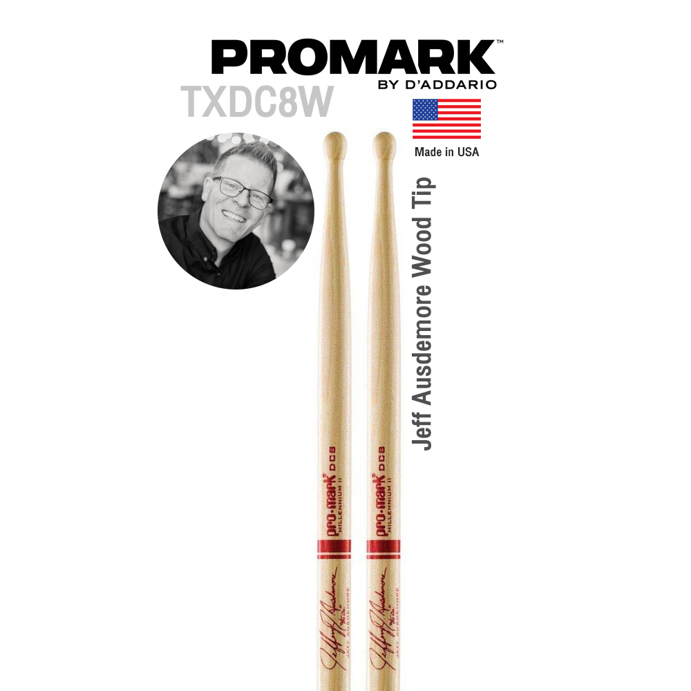 D'Addario – Promark – Drumsticks – Set – Hickory 5Bx Jason Bittner