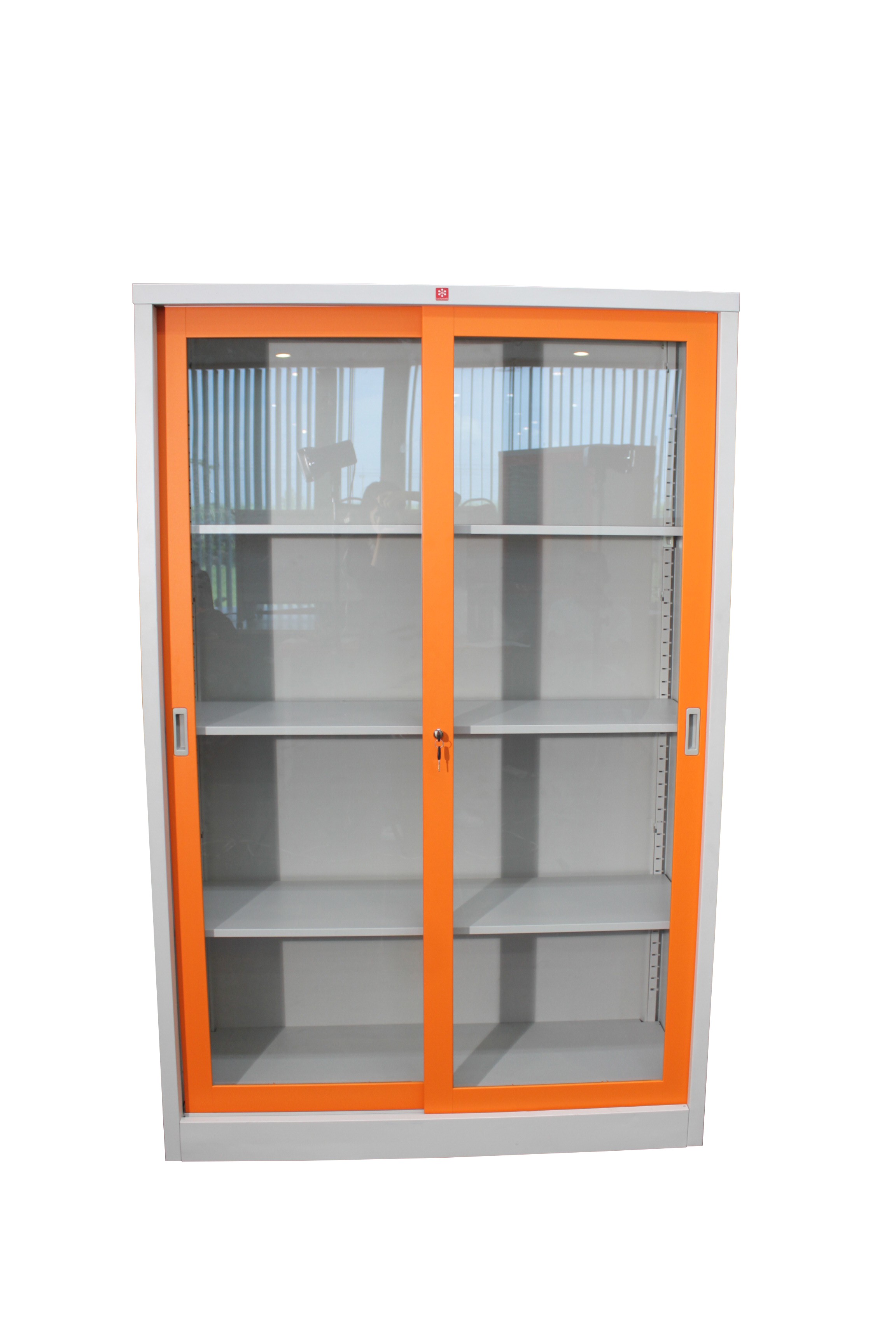 Lucky World ตู้บานเลื่อนกระจก KSG-120K ราคา 7,143 บาท*ส่งฟรี