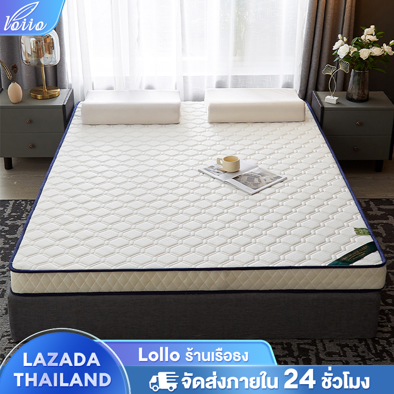 Lollo ที่นอนยางพารา 3/3.5/5/6 ฟุต ที่นอนยางพาราเเท้ บรรเทาอาการปวดหลัง ราคาต่ำทั้งเครือข่าย จัดส่งที่รวดเร็ว ราคา 1,015 บาท*ส่งฟรี