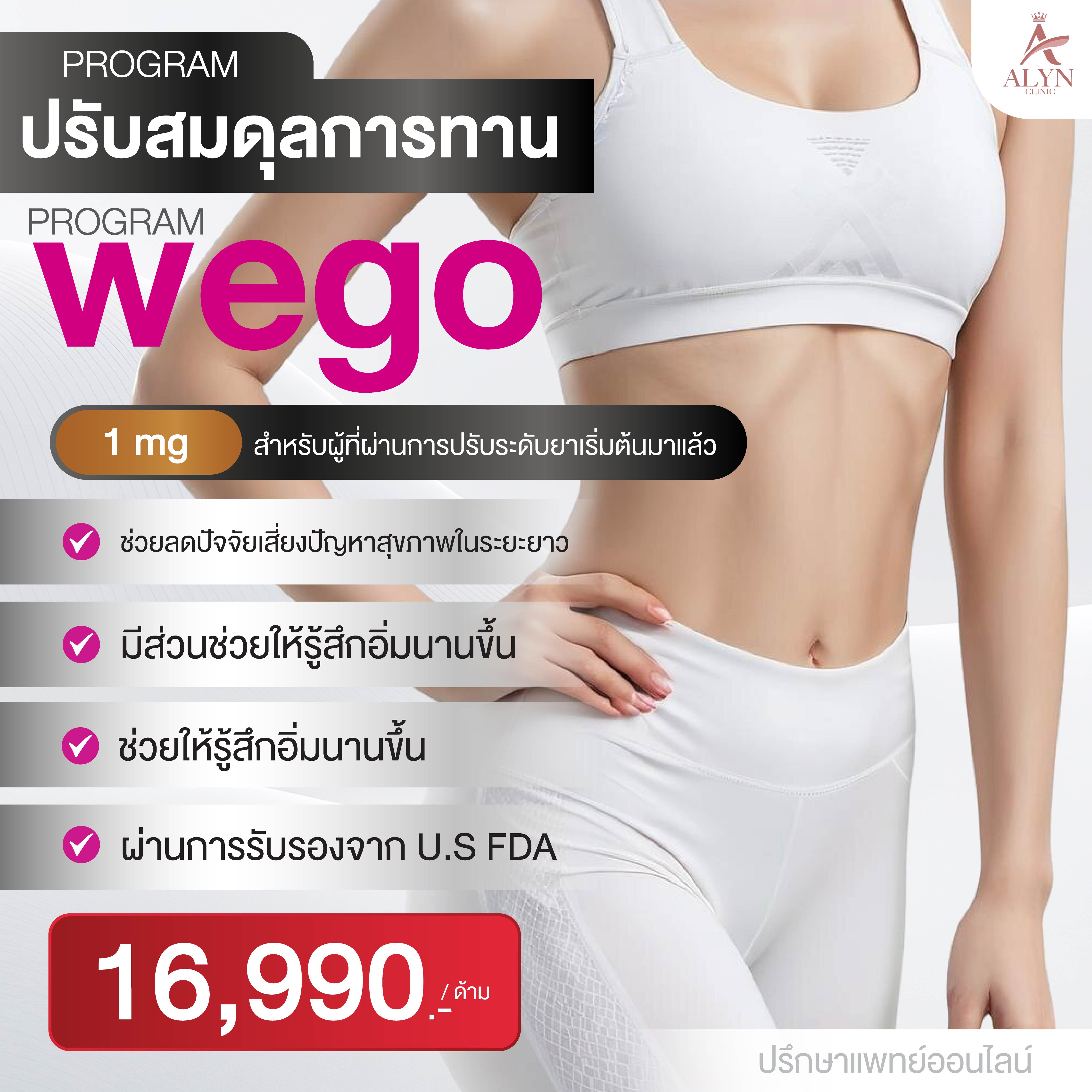 [E-Voucher] Wego Basket Embroidery Set for Balanced Consumption 1 Mg - Alyn Clinic ราคา 17,990 บาท*ส่งฟรี