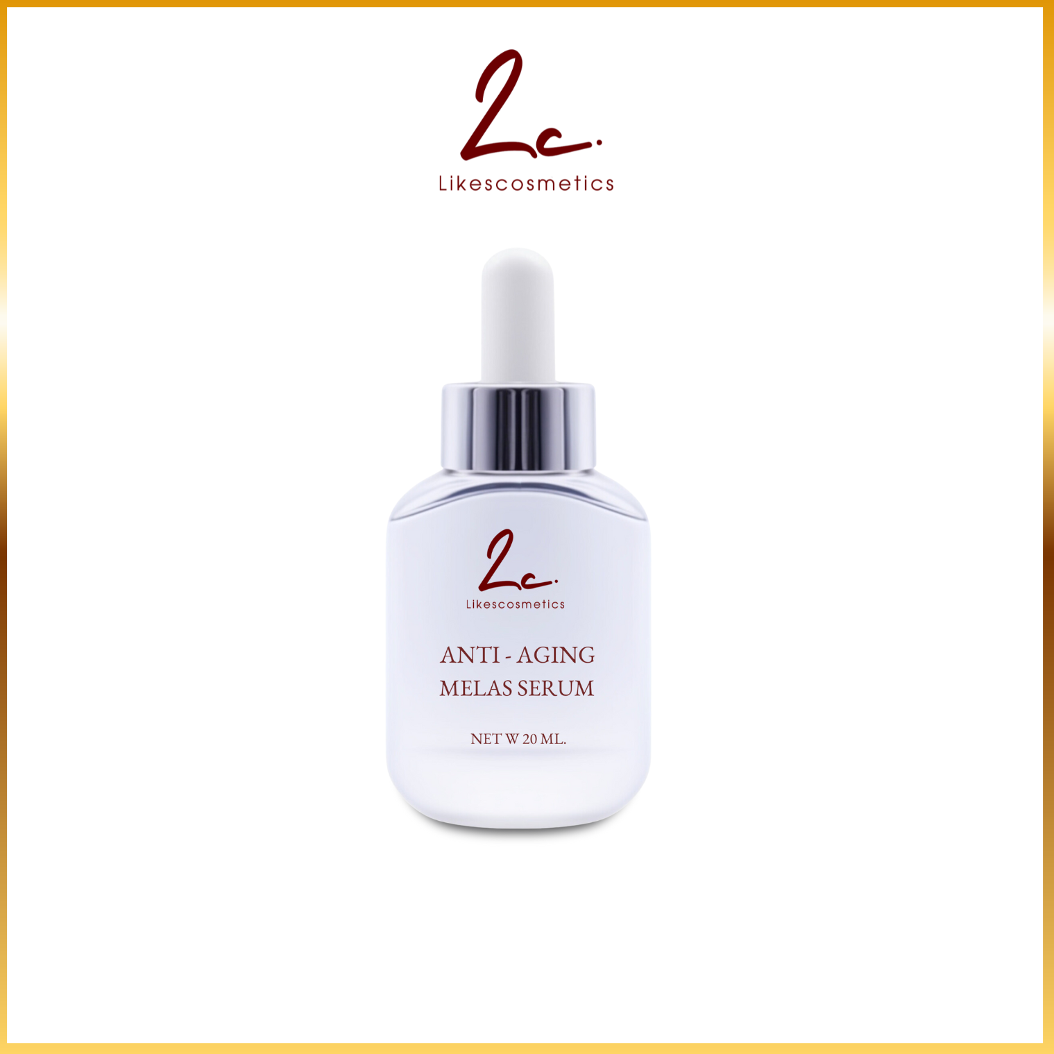 ไลก์ส คอสเมติก Anti-Aging Melas Serum เซรั่มลดเลือนฝ้า กระ ผิวเนียนนุ่ม เพิ่มความชุ่มชื้น กระจ่างใส ไม่แห้งตึง ราคา 1,190 บาท*ส่งฟรี