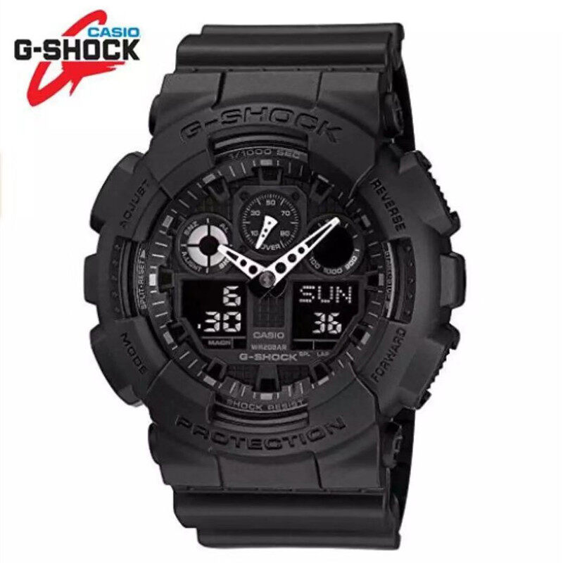 ภาพประกอบคำอธิบาย นาฬิกาCasio G-Shockรุ่นGA-110GW-7Aนาฬิกาผู้ชายสายเรซิ่นสีขาวรุ่นBlackhawkตัวขายดี