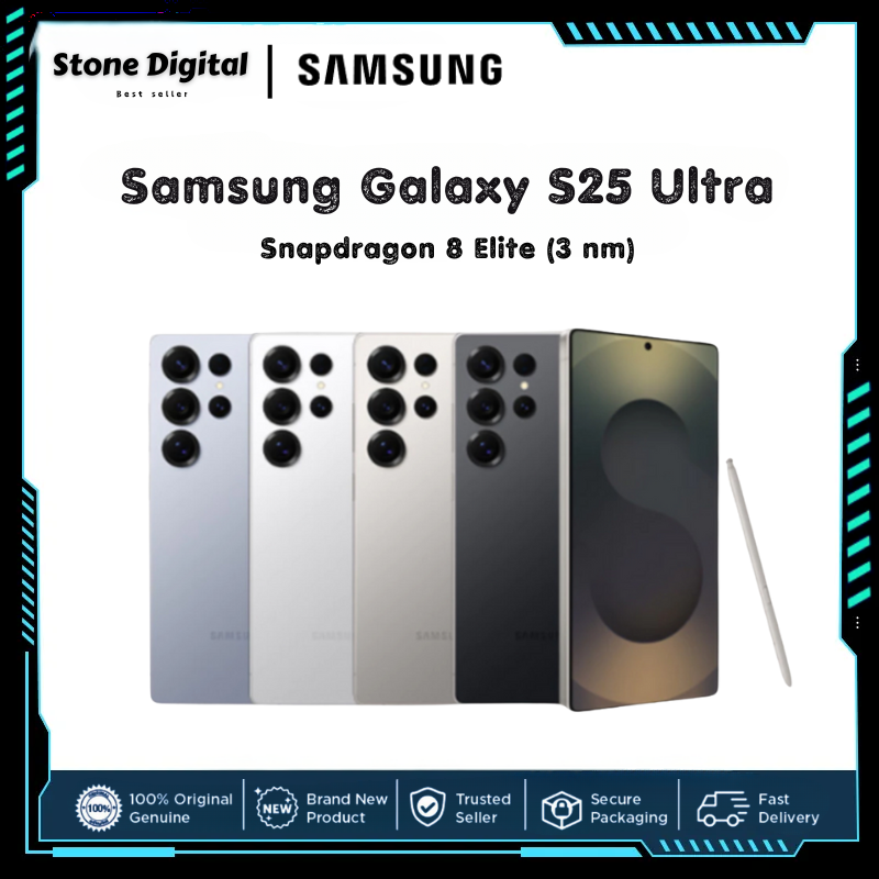 Sm-S938B/Ds Samsung Galaxy S25 Ultra Esim Snapdragon 8 Elite (3 Nm) 6.9 Inches 120Hz 1440 X 3120 Pixels 5000 Mah 45W Wired ราคา 32,999 บาท*ส่งฟรี