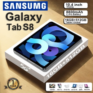ภาพหน้าปกสินค้า【จัดส่งฟรี】ระบบภาษาไทย sansumg Galaxy Tab S8 แท็บเล็ต 10.4 นิ้ว RAM16G ROM512G Full HD แท็บเล็ตโทรได้ 4g/5G แท็บเล็ตสำหรับเล่นเกมราคาถูก แท็บเล็ตของแท้ แท็บเล็ตถูกๆ แท็บเล็ต ราคา ถูกๆ tablet android รับประกัน 1 ป แท็บเล็ตของแท้2023 แท็บเล็ตราคาถูก sg ที่เกี่ยวข้อง