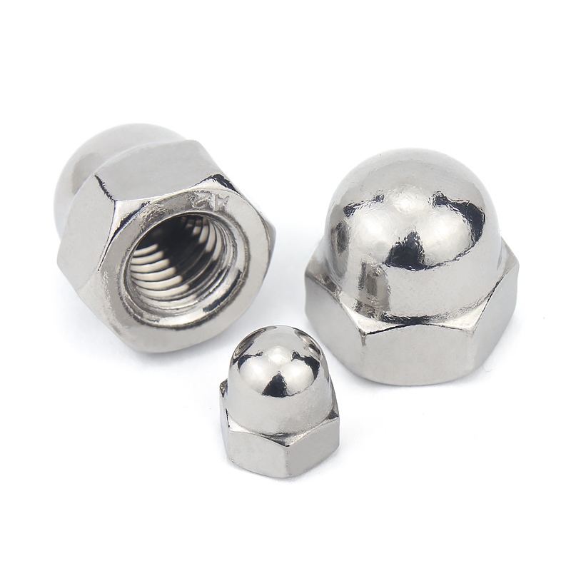 DIN1587 A2 Acorn Nut M3 M4 M5 M6 M8 M10 304 Stainless Steel Decorative