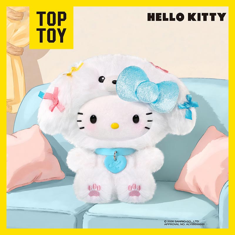 Toptoy X Hello Kitty Puppy Party Series Plush Pendant Blind Box Series of Soft Dolls That Attach to Bags. Cute Collectibles ราคา 1,278 บาท*ส่งฟรี