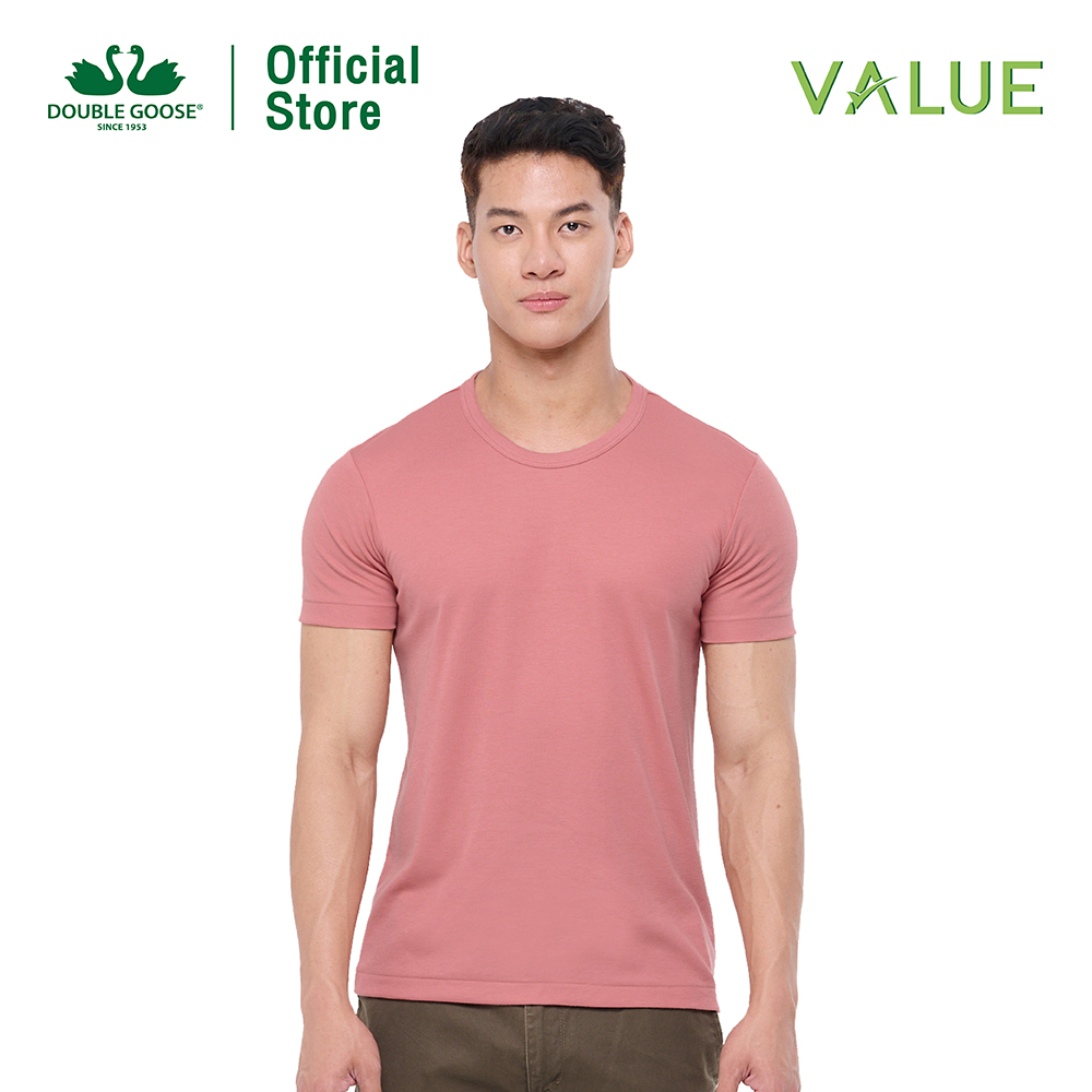 ห่านคู่ เสื้อยืด รุ่น Value ใส่สบาย ไม่ต้องรีด - ยี่ห้อ ห่านคู่ ราคา 220 บาท*ส่งฟรี