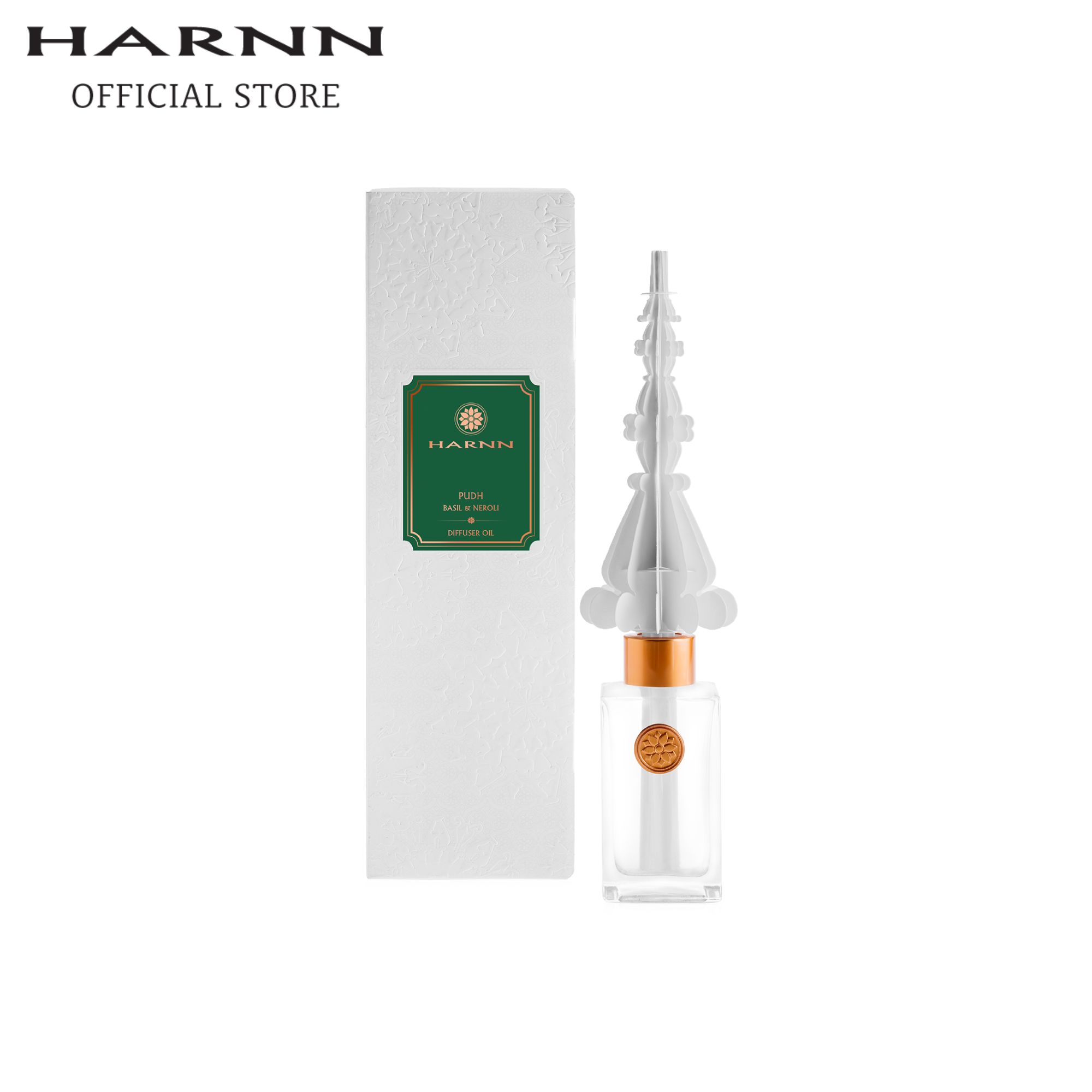เจลดับกลิ่น น้ำหอมปรับอากาศภายในบ้านกลิ่นหอมสดชื่น HARNN น้ำมันหอมระเหย PUDH BASIL & NEROLI DIFFUSER OIL 100 ML. ก้านไม้หอมกระจายกลิ่น น้ำหอมในบ้าน ก้านไม้หอม น้ำหอมปรับอากาศ น้ำหอม ราคา 1,567 บาท*ส่งฟรี