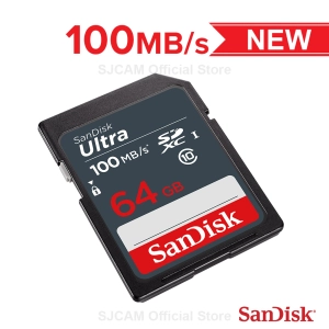 สินค้า SanDisk Ultra SD Card Class10 64GB SDXC Speed 100MB/s (SDSDUNR-064G-GN6IN) Memory เมมโมรี่การ์ด เอสดี แซนดิส ใส่ กล้องถ่ายรูป ถ่ายภาพ DSLR โปร มิลเลอร์เลส Mirrorless กล้องคอมแพค Compact camera ประกัน Synnex 10ปี