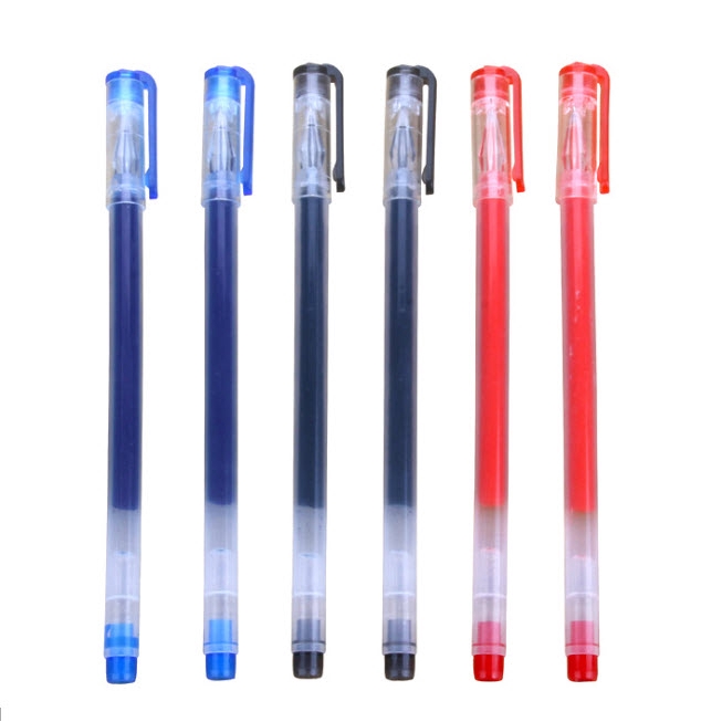 [หัวเพชร] ปากกาเจล แบบเรียบ แบบปลอก ขนาด 0.5 mm มี3สีให้เลือก ปากกา
