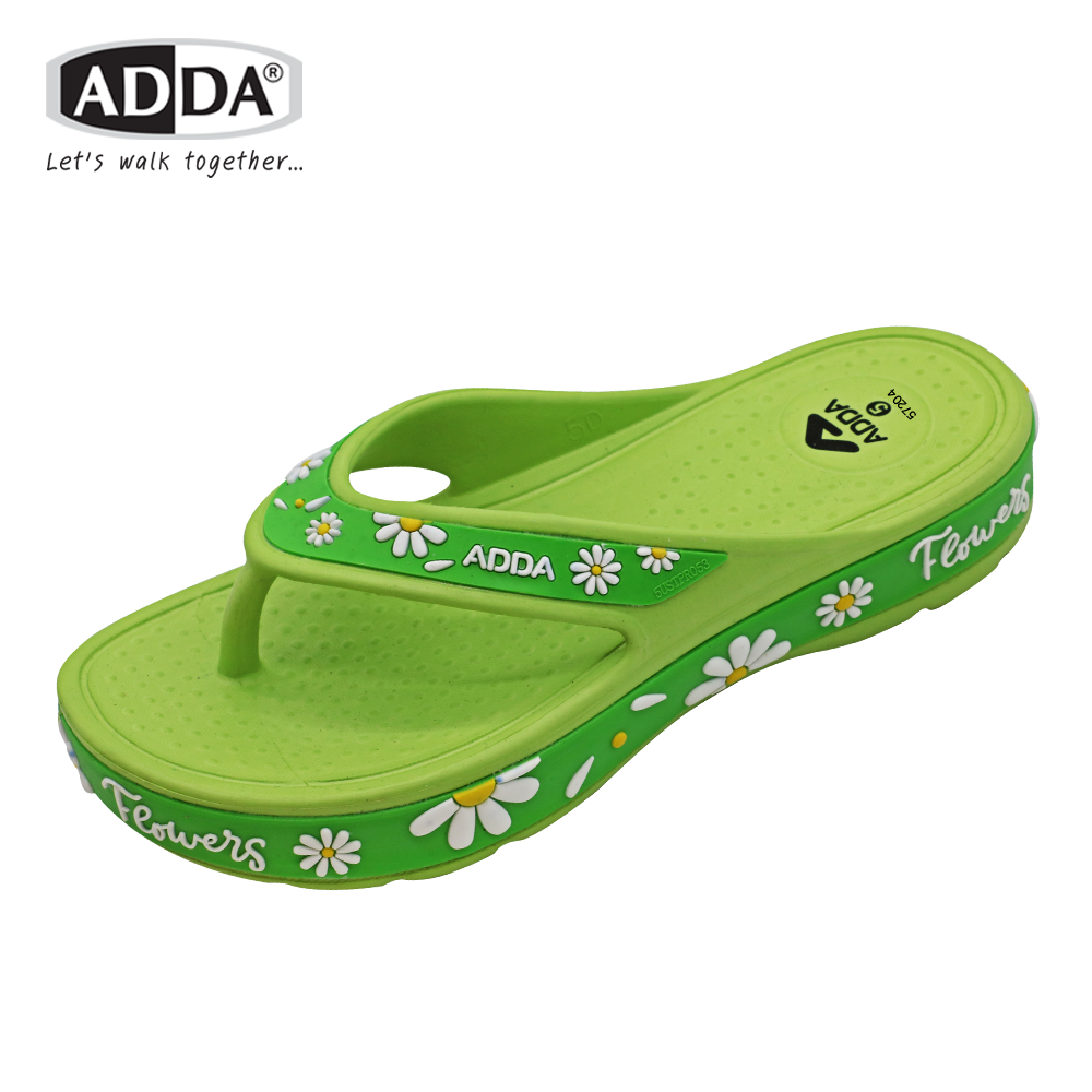 ADDA รองเท้าแตะ รองเท้าลำลอง สำหรับผู้หญิง แบบคีบ รุ่น 57204W1 (ไซส์ 4-6)