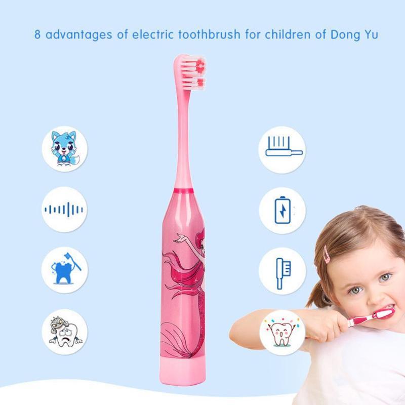 แปรงสีฟันเด็กอัตโนมัติ แปรงสีฟันสำหรับเด็ก แปรงสีฟันไฟฟ้า