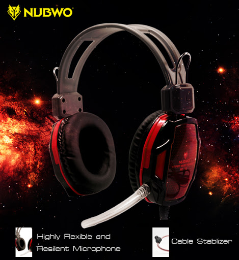 NUBWO A6 หูฟังเกมมิ่ง มีไมค์ รุ่น NO-A6 Gaming Headphone Esport หูฟัง คอมพิวเตอร์