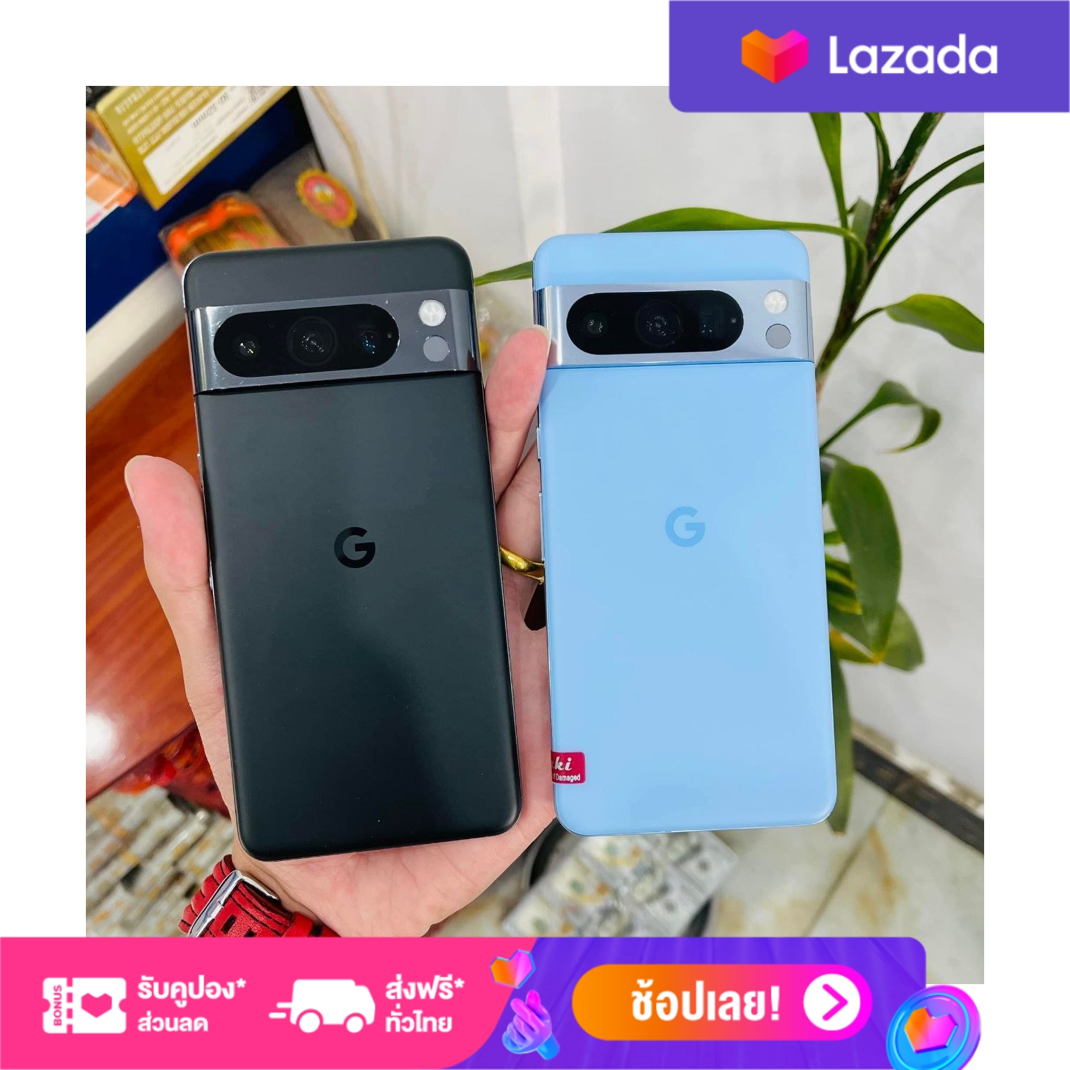 🇹🇭Pixel 8Pro Google tensor G3 Ram12GB Rom128GB ราคา 29,999 บาท*ส่งฟรี