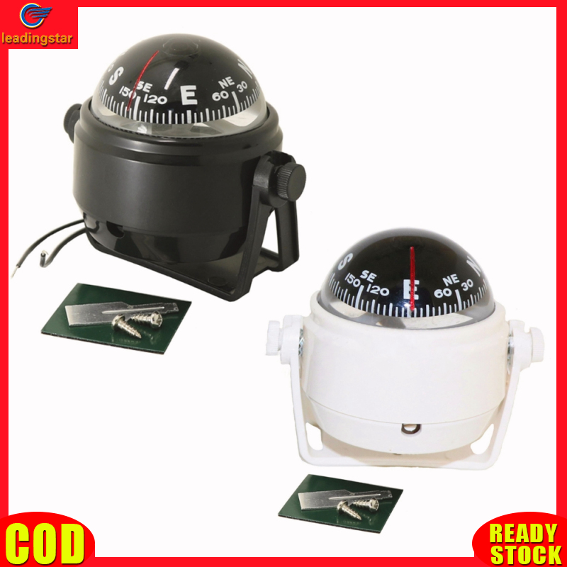 LeadingStar RC Authentic Outdoor Sea Marine Compass With Magnetic Declination Adjustment Multi-functional Car Compass With Light Lc550 ราคา 150 บาท*ส่งฟรี