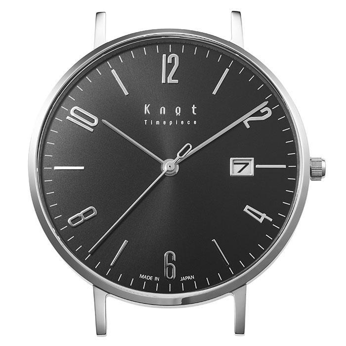 KNOT | นาฬิกาข้อมือ Classic Series Date ของแท้ (ผลิตในประเทศญี่ปุ่น ) Made in Japan รุ่น CD-40SVBK ราคา 6,450 บาท*ส่งฟรี