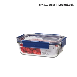 สินค้า LocknLock กล่องใส่อาหาร Glass Top Class ความจุ 1 L. รุ่น LBG445
