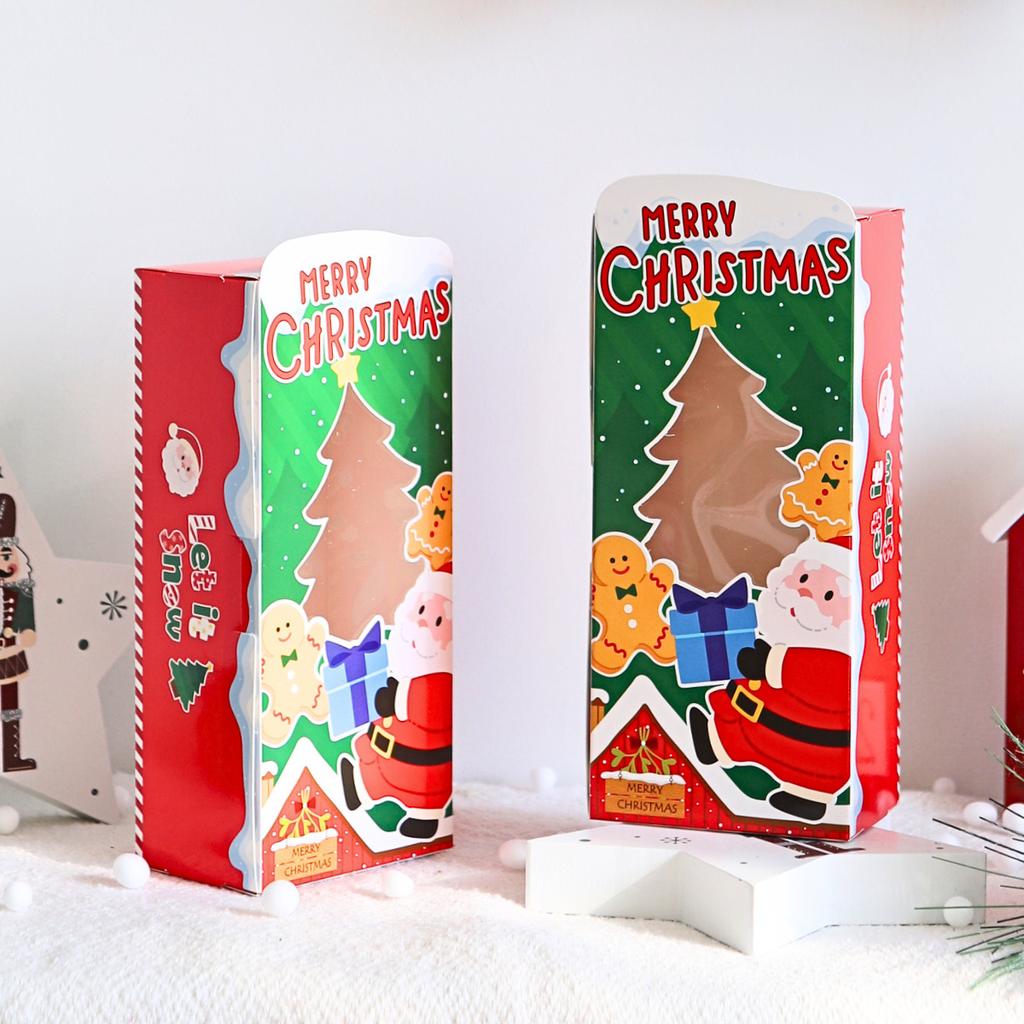 Boxjourney 18x8x5.5 cm. Christmas pineapple pie box (20 pcs/pack) (50 pcs/pack) ราคา 130 บาท*ส่งฟรี