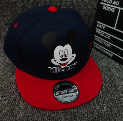 พร้อมส่ง หมวกเด็ก หมวกเด็กโต หมวกแฟชั่น หมวกแก๊ป Baby hat หมวกมิกกี้ เมาส์ (Mickey Mouse)