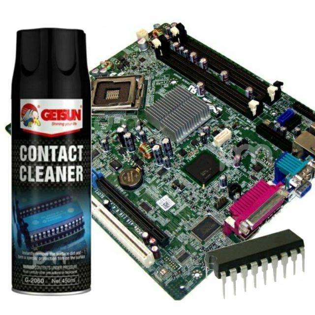 Getsun Electronic Contact Cleaner สเปรย์น้ำยาทำความสะอาด แอร์โฟ แผงวงจร ล้างวอลุ่ม ล้างหน้าสัมผัส Air Flow Sensor รถยนต์ อุปกรณ์ วงจรไฟฟ้า