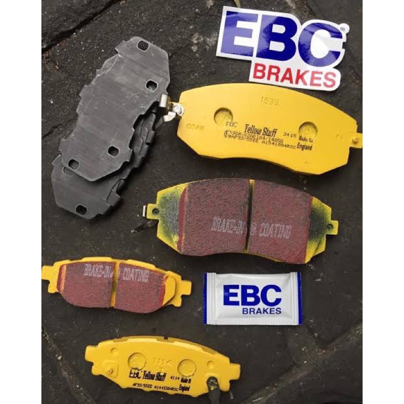 ผ้าเบรคEBC subaru xv forester 2012-2017 sjg yellow stuff ราคา 4,899 บาท*ส่งฟรี