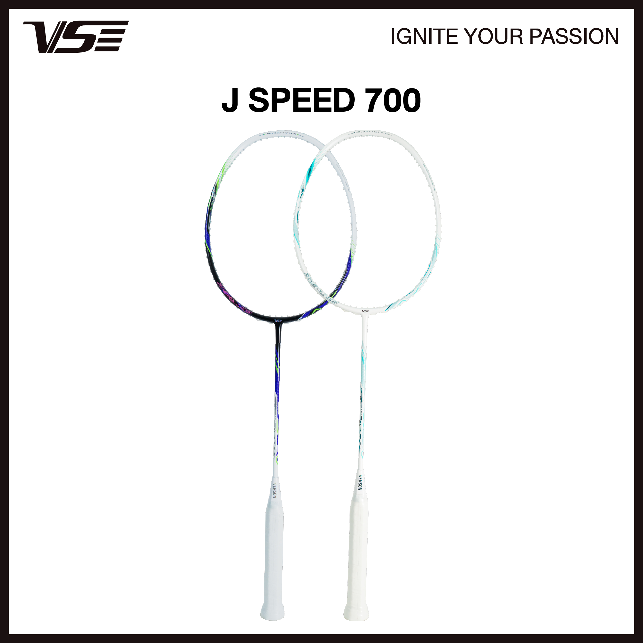 Vs Badminton Racket Model J Speed 700, Free String + Grip + Case ราคา 3,032 บาท*ส่งฟรี