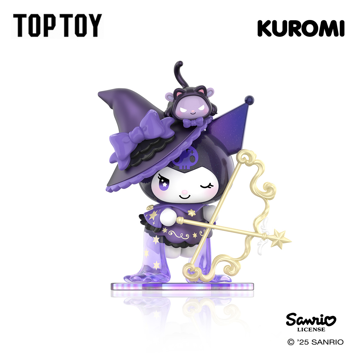 โมเดลฟิกเกอร์ อาร์ตทอย กล่องสุ่มของสะสม TopToy x Sanrio Starry Night Party Magician Figures Blind Box ของเล่นฟิกเกอร์ ของขวัญวันเกิด