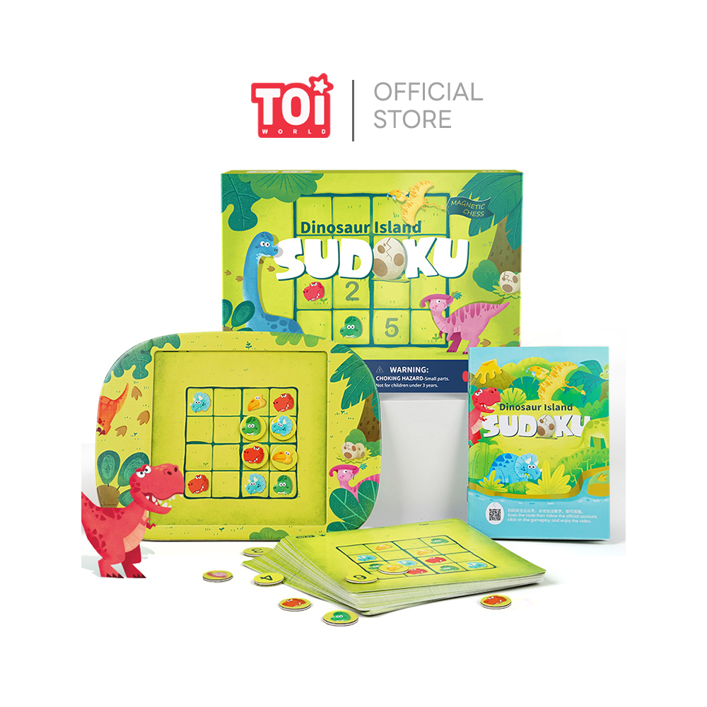 TOi - เกมซูโดกุคลาสสิค สำหรับเสริมพัฒนาการเด็ก Sudoku Game for Kids from TOi brand ราคา 650 บาท*ส่งฟรี