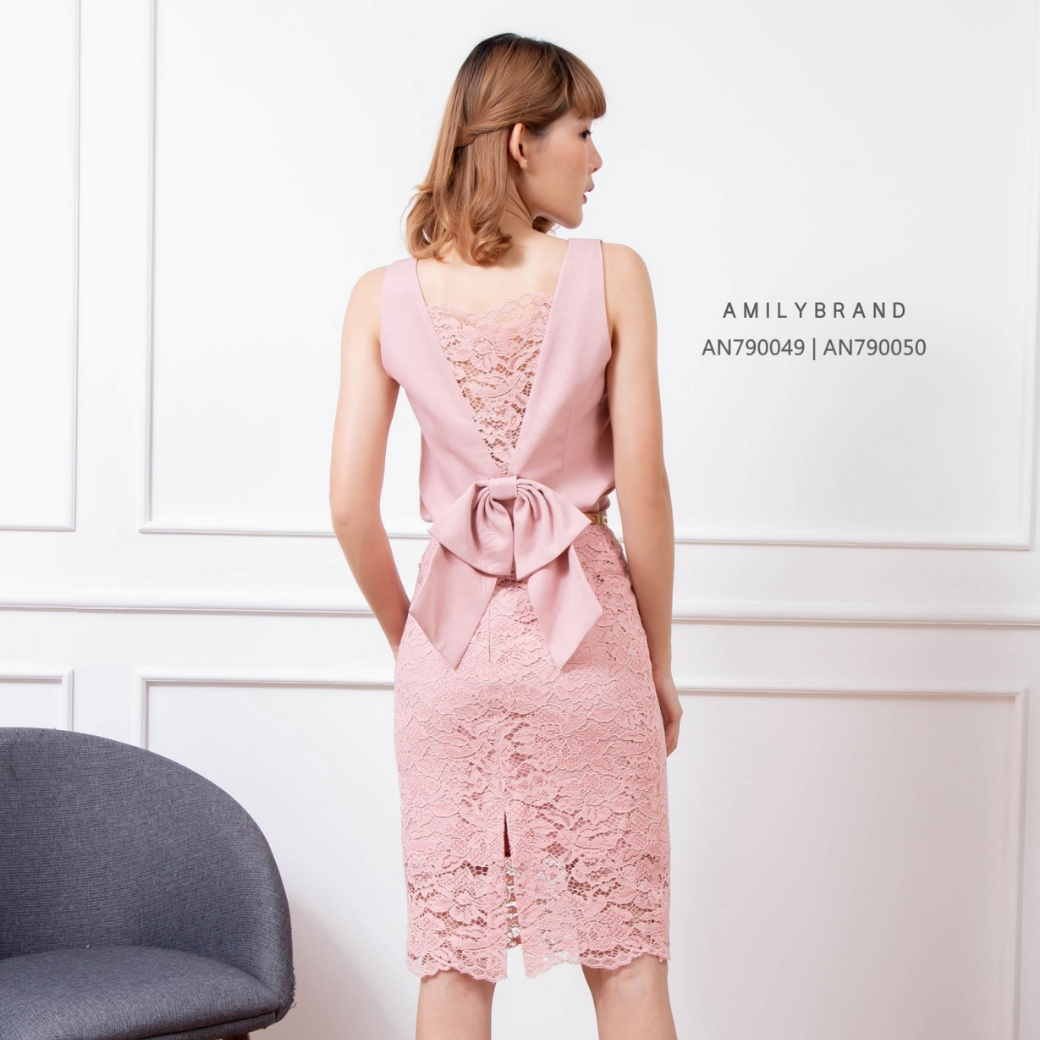 Pieces - Pcbyrsa Sl Ankle Dress Pp - 5100847 Hot Fudge main image 1
