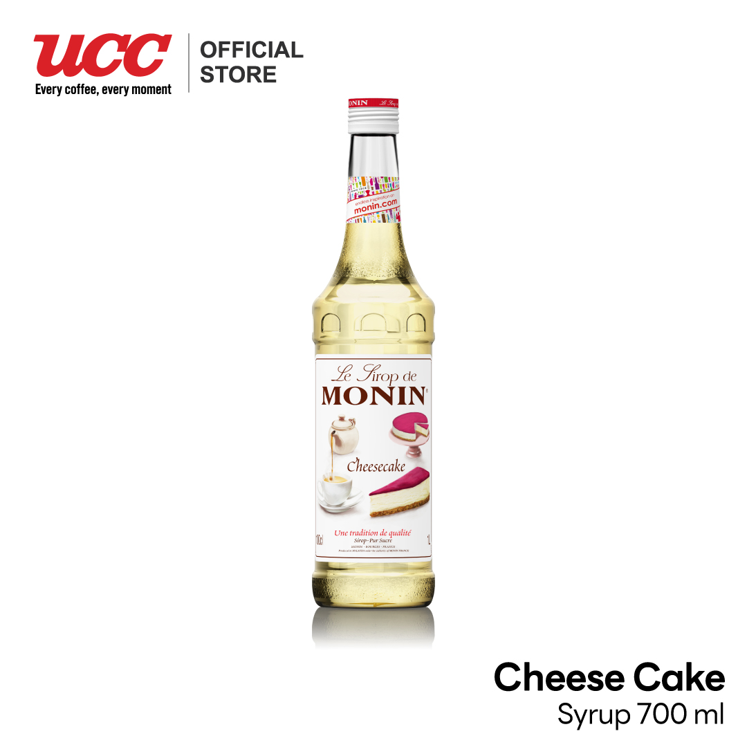 MONIN Cheese Cake Syrup น้ำเชื่อมกลิ่นชีสเค้ก 700ml. ราคา 414 บาท*ส่งฟรี