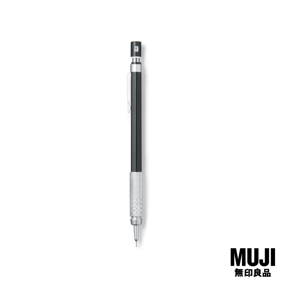 มูจิ ดินสอกด 0.3 มม สแตนเลสสีดำ - MUJI Balance Mechanical Pencil (0.3 mm)
