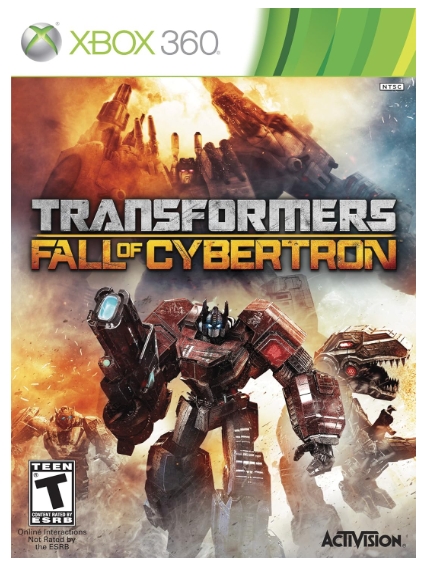 Transformers Fall of Cybertron xbox360 แผ่นเกมXbox360 แผ่นไรท์ เล่นได้กับเครื่องที่แปลงระบบแล้ว ราคา 120 บาท*ส่งฟรี