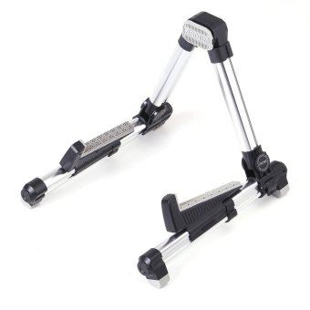 AROMA AGS-08 Folding Adjustable Universal String Instrument Guitar Stand Aluminum Alloy A-Frame for Banjo Acoustic Electric Classical Guitar Ukulele Bass Mandolin AROMA AGS-08 Folding Adjustable Universal String Instrument Guitar Stand Aluminum Alloy A-Frame for Banjo Acoustic Electric Classical Guitar Ukulele Bass Mandolin