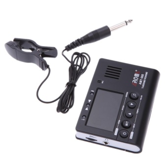 Aroma AMT-560 Electric Tuner & Metronome Built-in Mic withPickup Cable 6.3mm for Guitar Chromatic Bass Violin UkuleleUniversal Portable - intl Aroma AMT-560 Electric Tuner & Metronome Built-in Mic withPickup Cable 6.3mm for Guitar Chromatic Bass Violin UkuleleUniversal Portable - intl