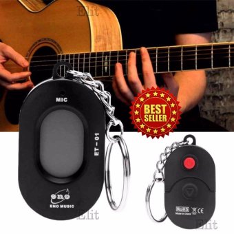 Elit เครื่องตั้งสายกีต้าร์ จูนเนอร์ ตั้งเสียง แบบพวงกุญแจ Super Key Ring Guitar Tuner (Black) Elit เครื่องตั้งสายกีต้าร์ จูนเนอร์ ตั้งเสียง แบบพวงกุญแจ Super Key Ring Guitar Tuner (Black)
